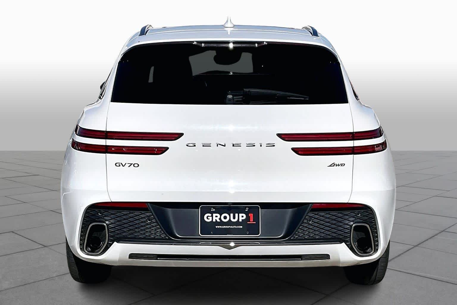 2022 Genesis GV70 2.5T Uyuni White at Lone Star Chevrolet