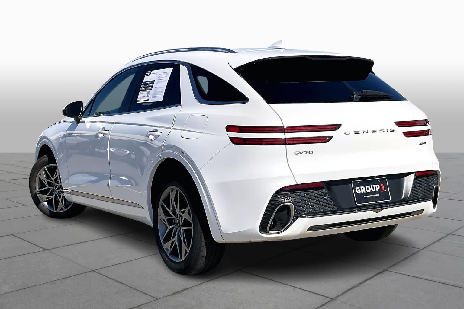 2022 Genesis GV70 2.5T Uyuni White at Lone Star Chevrolet