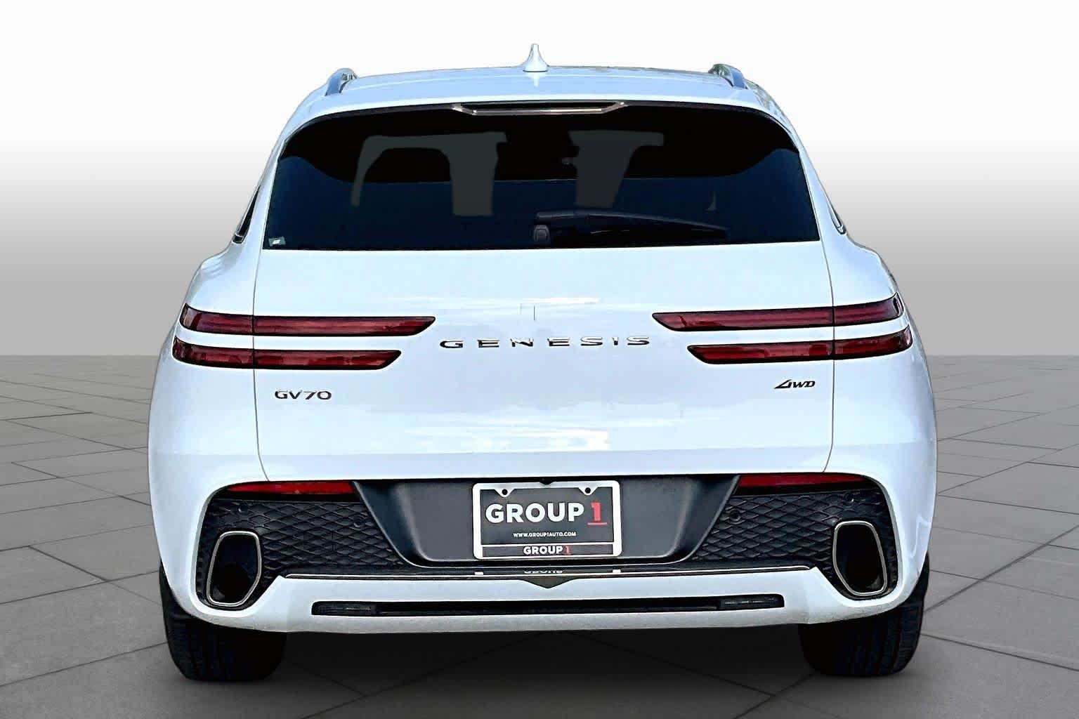 2023 Genesis GV70 2.5T Alta White at Mossy Motors