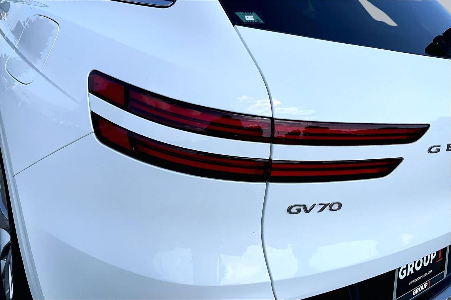2023 Genesis GV70 2.5T Alta White at Mossy Motors