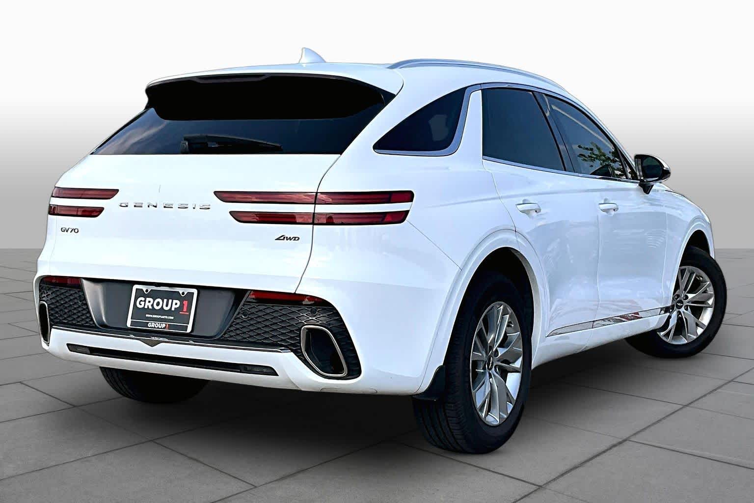 2023 Genesis GV70 2.5T Alta White at Mossy Motors