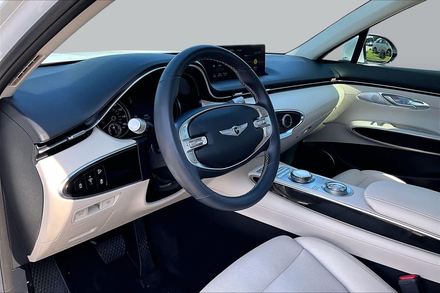 2023 Genesis GV70 2.5T Alta White at Mossy Motors