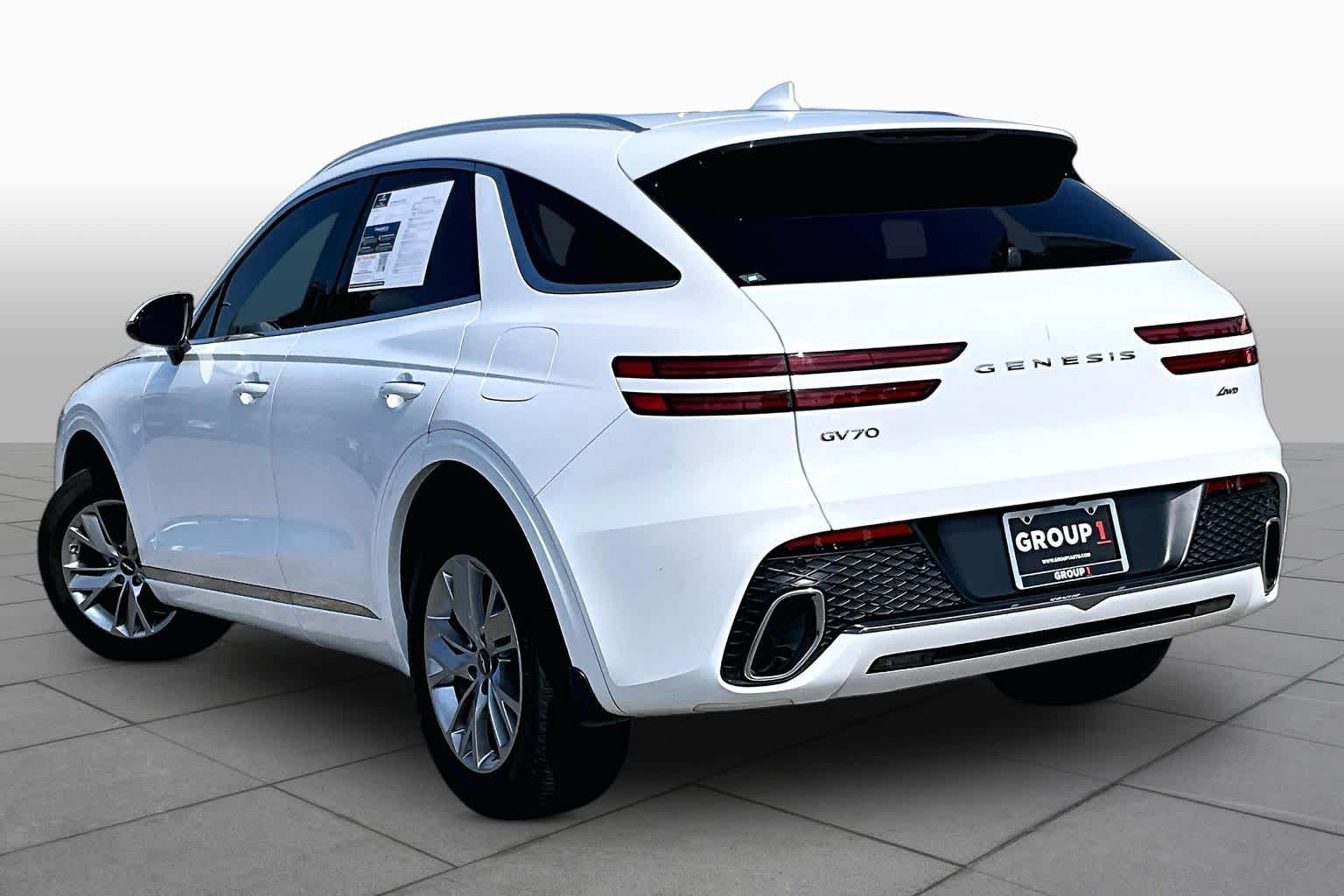 2023 Genesis GV70 2.5T Alta White at Mossy Motors