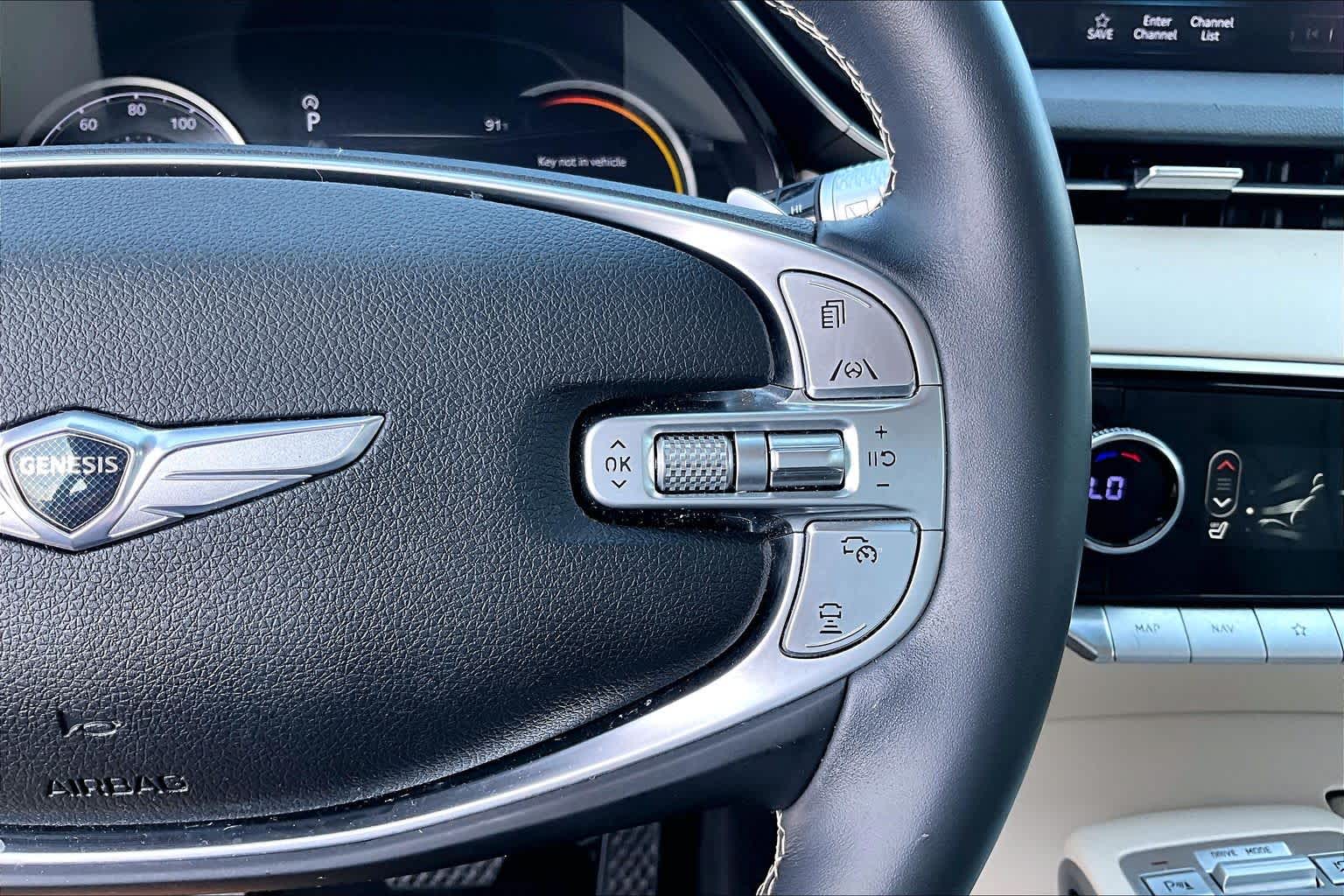 2023 Genesis GV70 2.5T Alta White at Mossy Motors