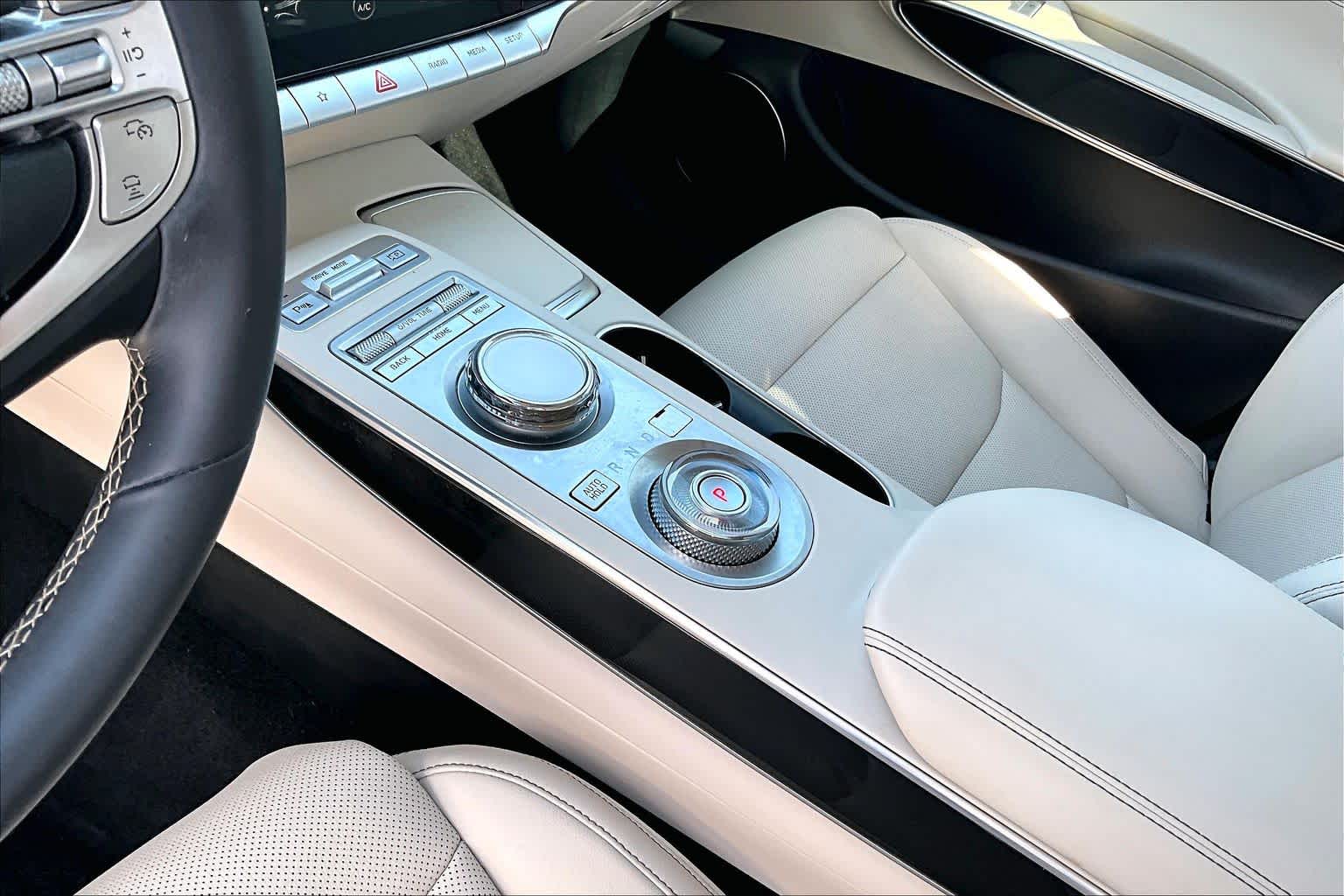 2023 Genesis GV70 2.5T Alta White at Mossy Motors