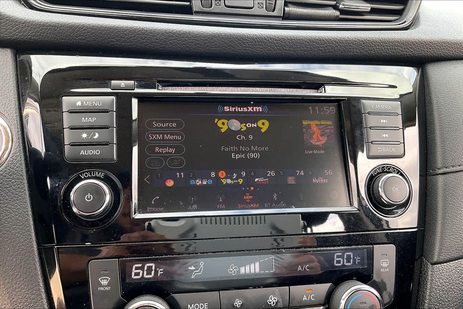 2018 Nissan Rogue SV Pearl White at Mercedes-Benz of Houston North