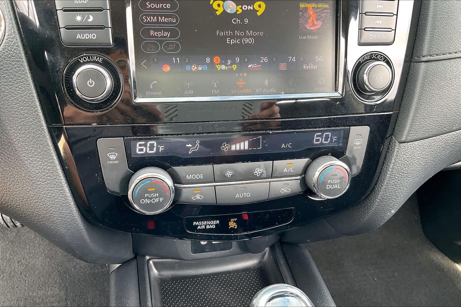 2018 Nissan Rogue SV Pearl White at Mercedes-Benz of Houston North