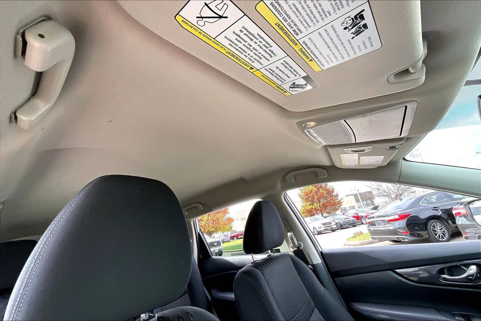 2018 Nissan Rogue SV Pearl White at Mercedes-Benz of Houston North