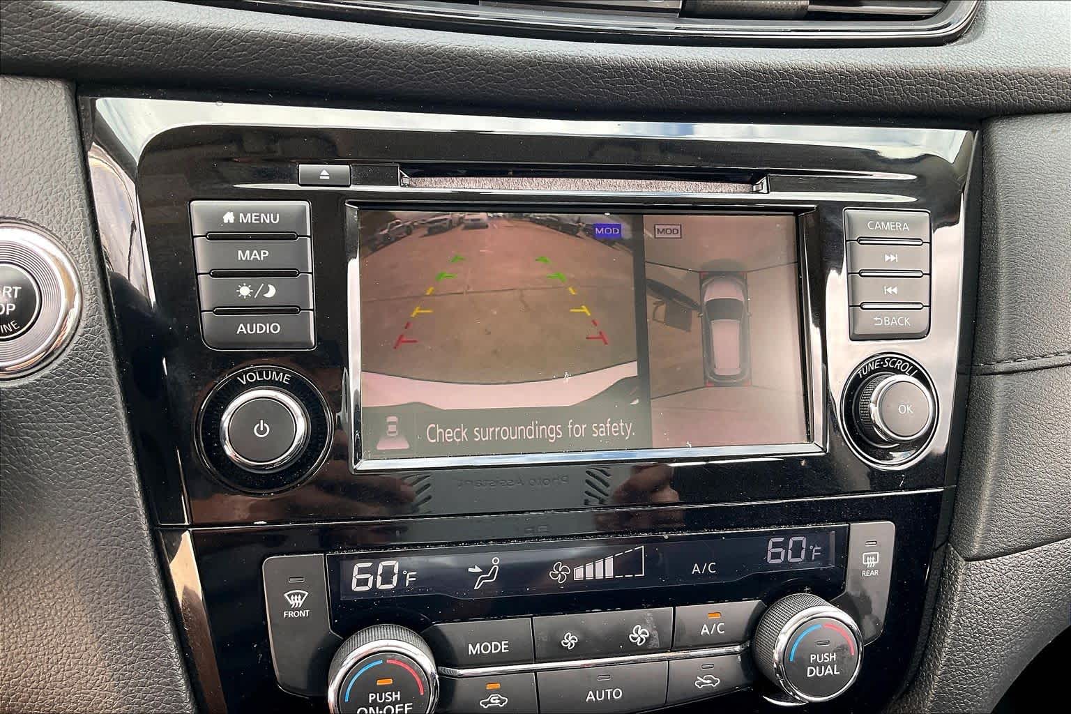 2018 Nissan Rogue SV Pearl White at Mercedes-Benz of Houston North