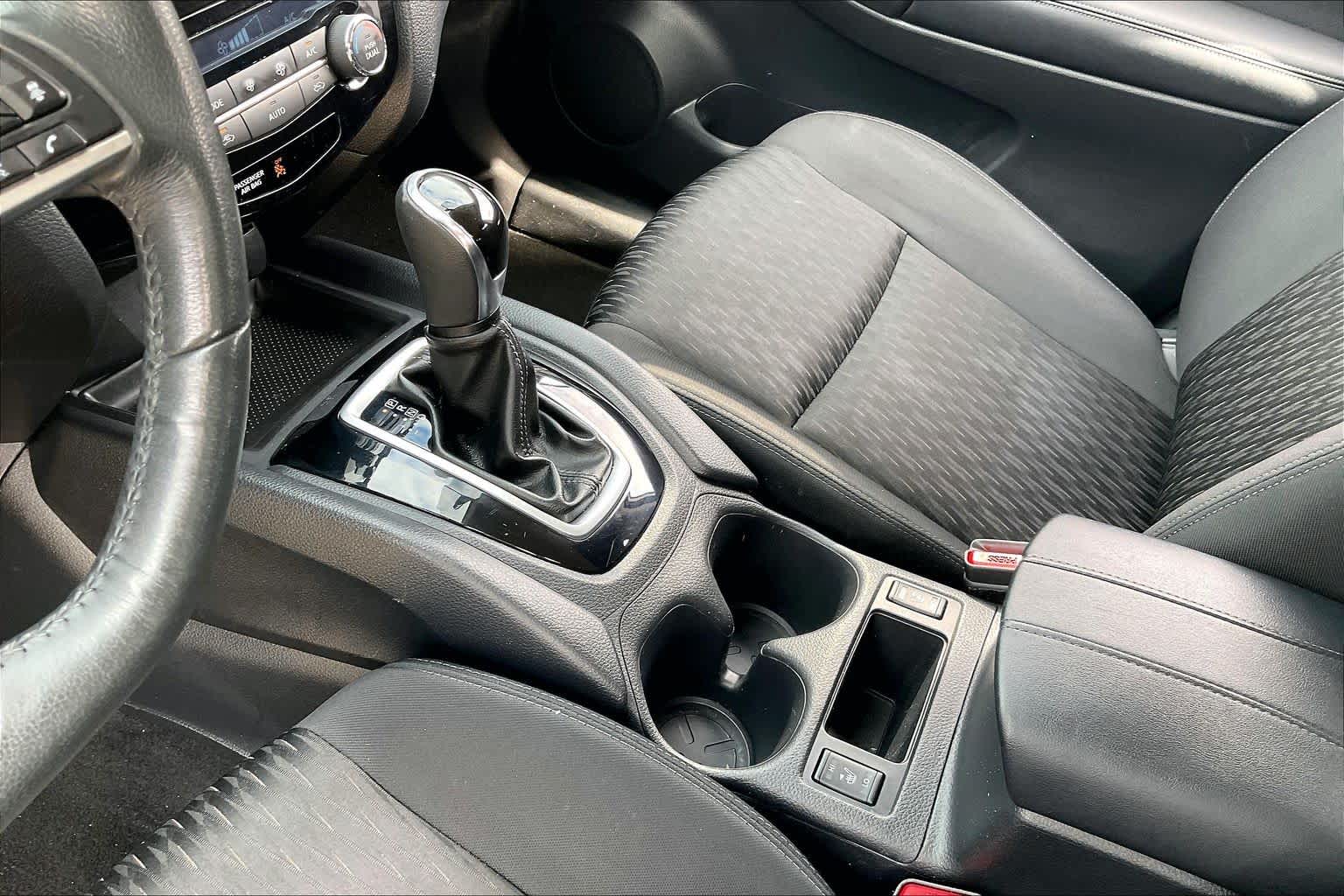 2018 Nissan Rogue SV Pearl White at Mercedes-Benz of Houston North