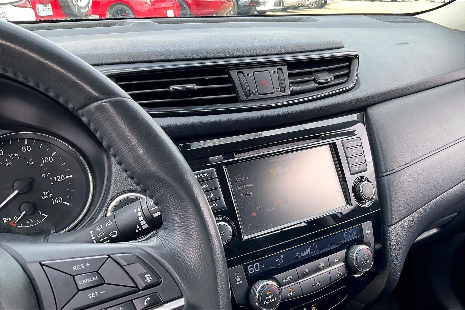 2018 Nissan Rogue SV Pearl White at Mercedes-Benz of Houston North