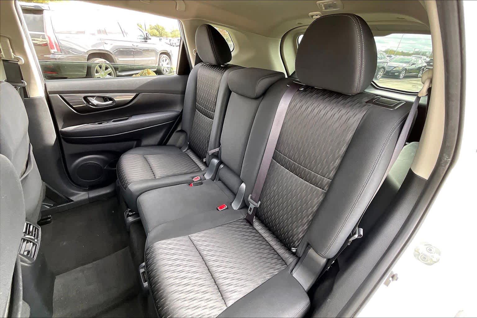 2018 Nissan Rogue SV Pearl White at Mercedes-Benz of Houston North