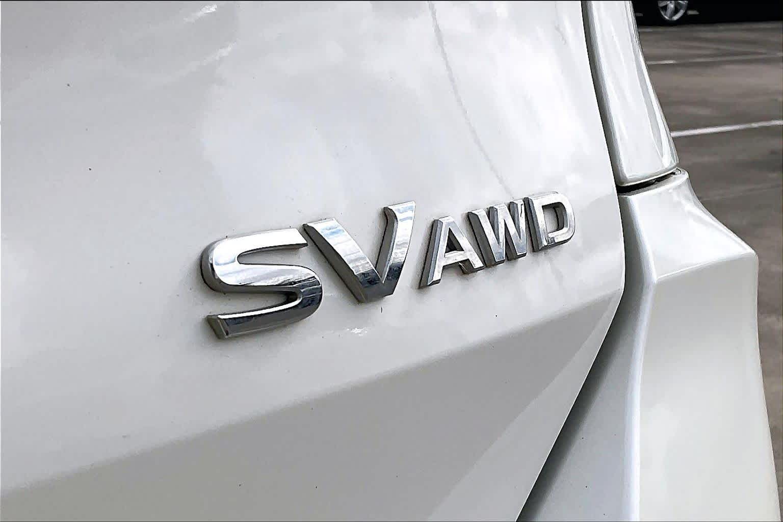 2018 Nissan Rogue SV Pearl White at Mercedes-Benz of Houston North