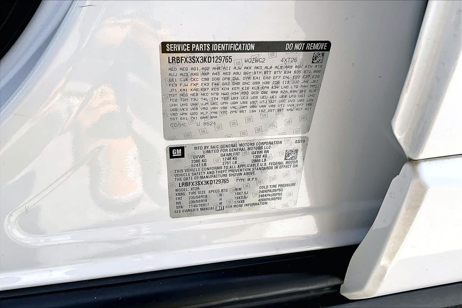 2019 Buick Envision Premium Summit White at Mac Haik Ford