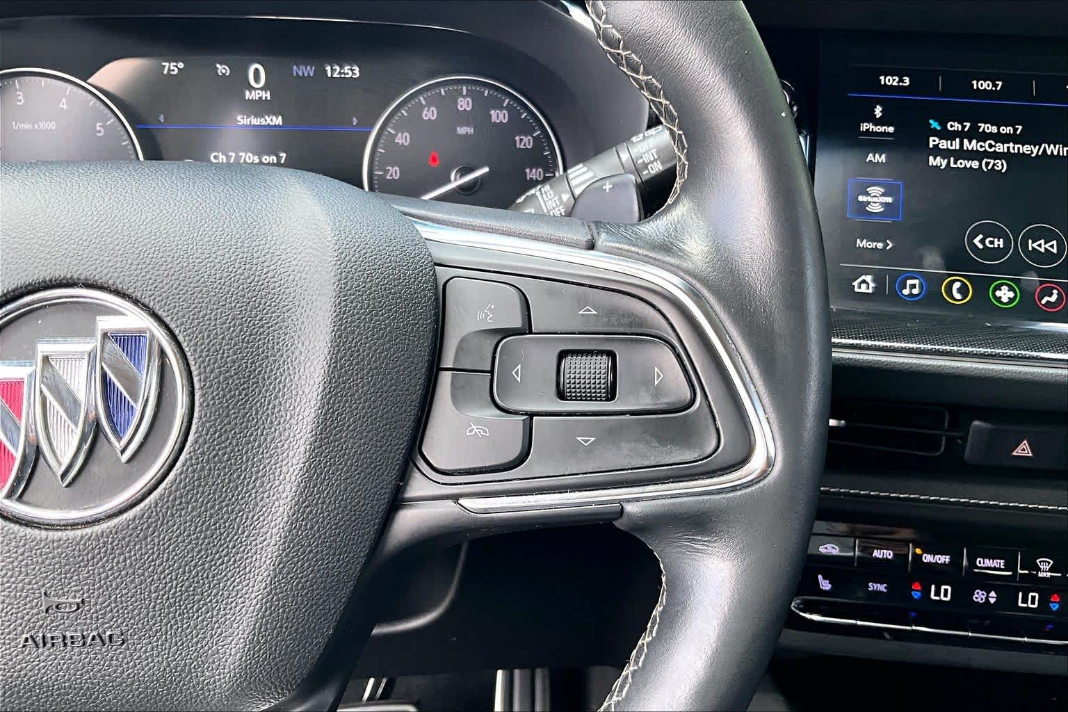 2022 Buick Envision Essence Ebony Twilight Metallic at Group 1 GMC Buick South