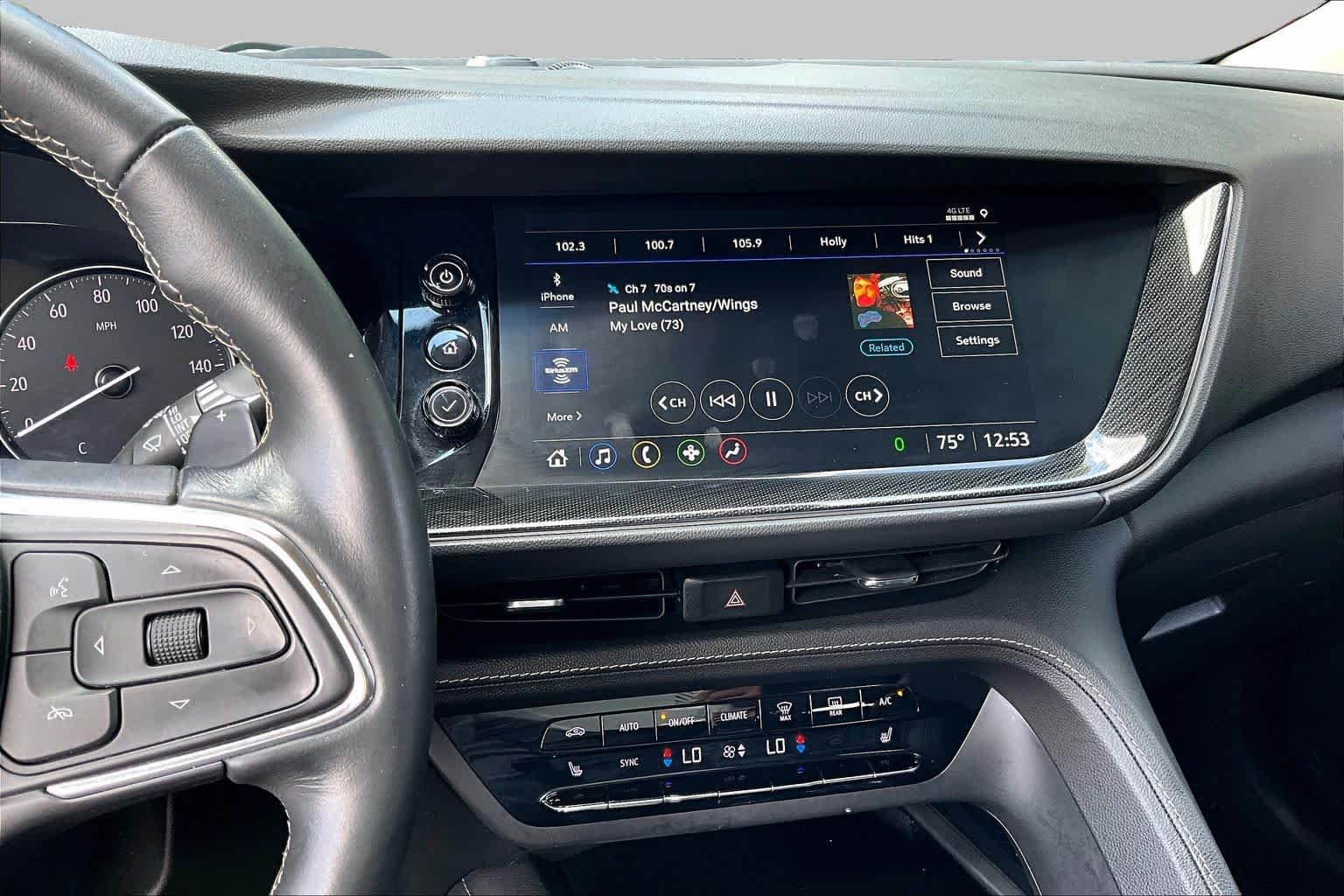 2022 Buick Envision Essence Ebony Twilight Metallic at Group 1 GMC Buick South