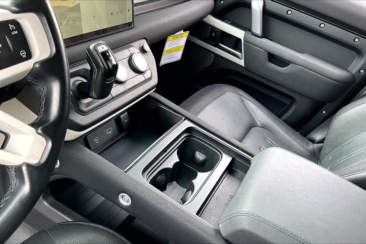 2022 Land Rover Defender X-Dynamic SE Santorini Black Metallic at AutoNation Chrysler Jeep Dodge Ram Spring