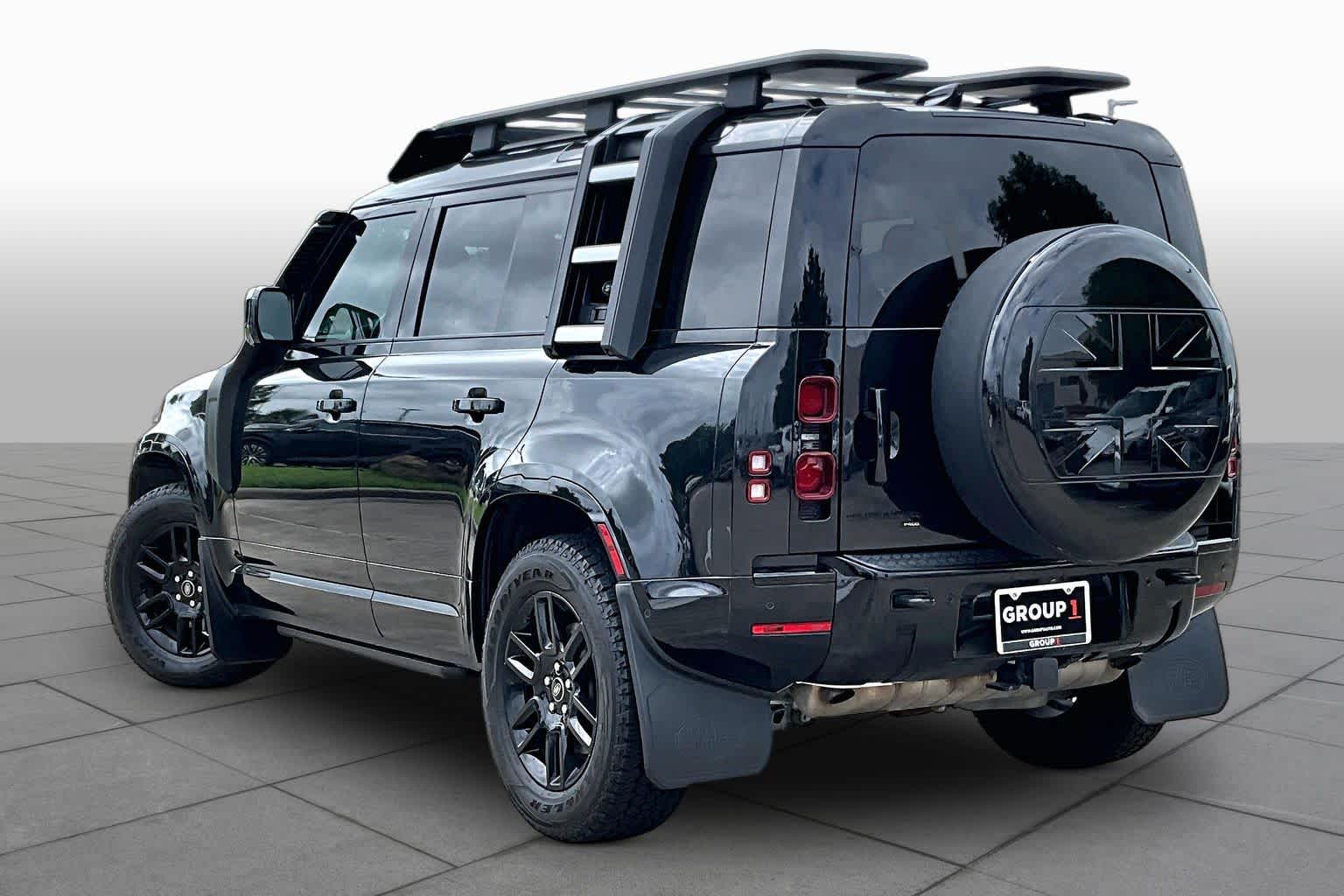2022 Land Rover Defender X-Dynamic SE Santorini Black Metallic at AutoNation Chrysler Jeep Dodge Ram Spring