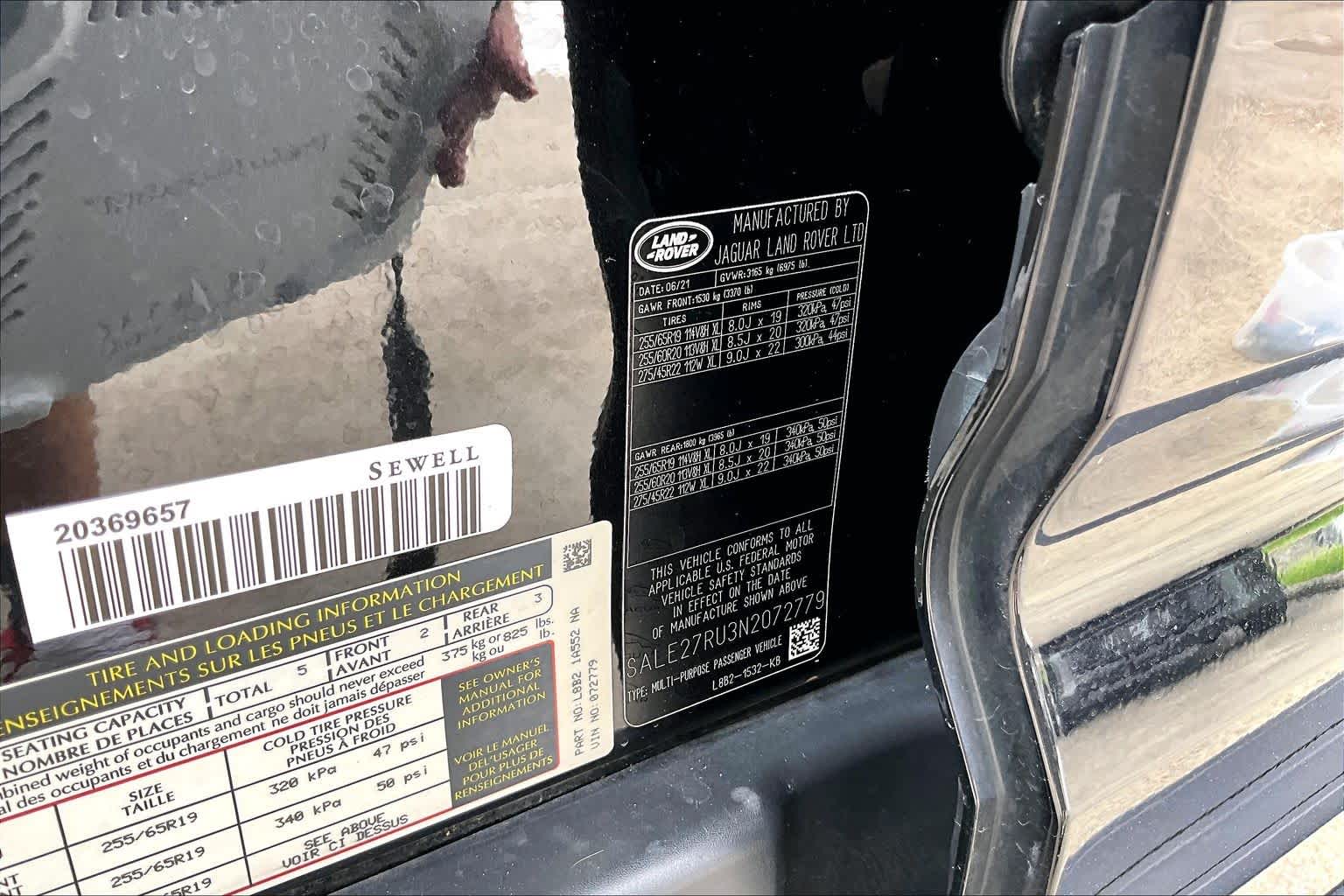 2022 Land Rover Defender X-Dynamic SE Santorini Black Metallic at AutoNation Chrysler Jeep Dodge Ram Spring
