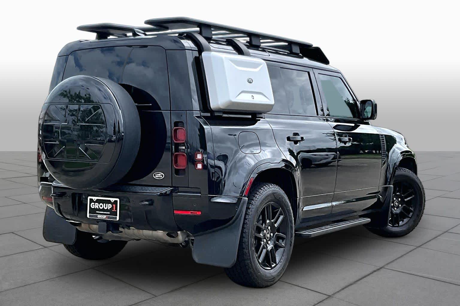 2022 Land Rover Defender X-Dynamic SE Santorini Black Metallic at AutoNation Chrysler Jeep Dodge Ram Spring