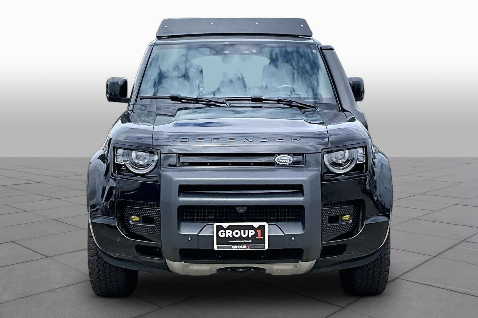 2022 Land Rover Defender X-Dynamic SE Santorini Black Metallic at AutoNation Chrysler Jeep Dodge Ram Spring