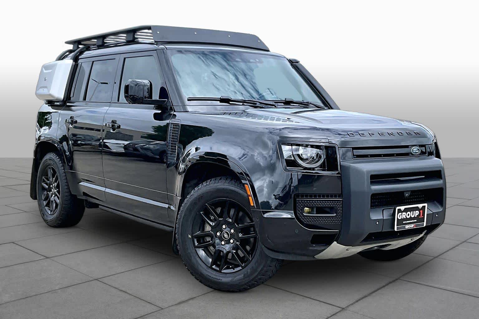 2022 Land Rover Defender X-Dynamic SE Santorini Black Metallic at AutoNation Chrysler Jeep Dodge Ram Spring