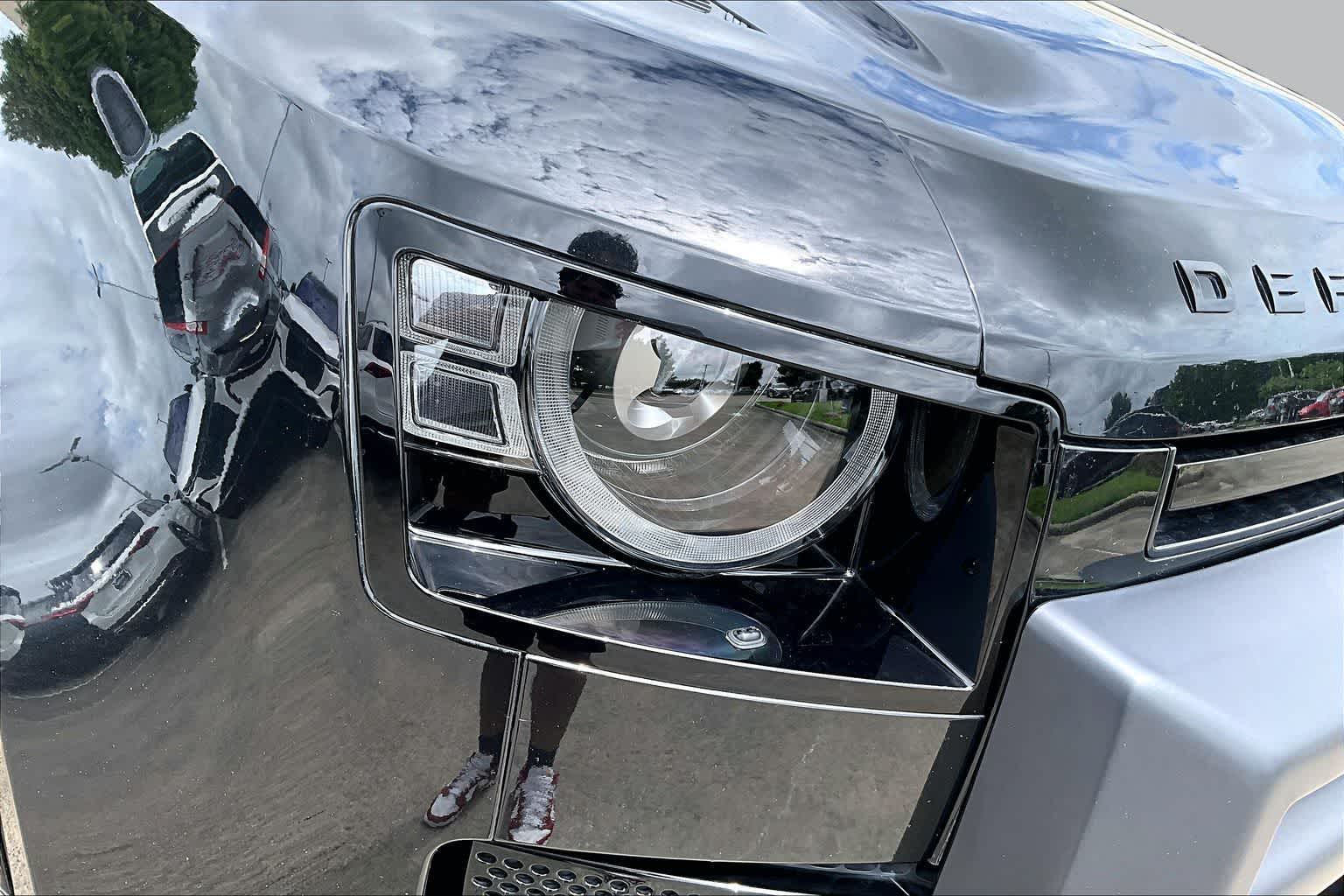 2022 Land Rover Defender X-Dynamic SE Santorini Black Metallic at AutoNation Chrysler Jeep Dodge Ram Spring