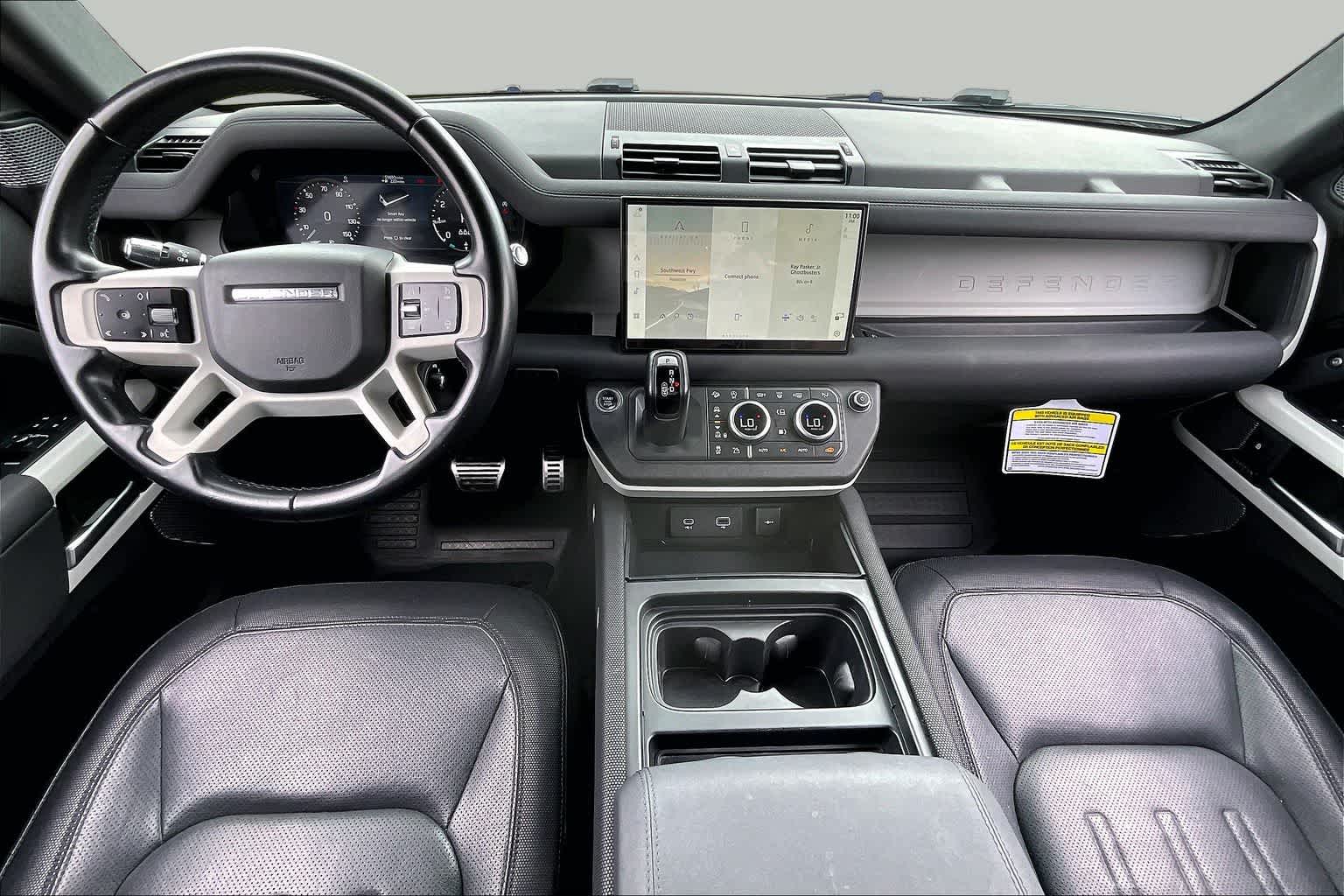 2022 Land Rover Defender X-Dynamic SE Santorini Black Metallic at AutoNation Chrysler Jeep Dodge Ram Spring