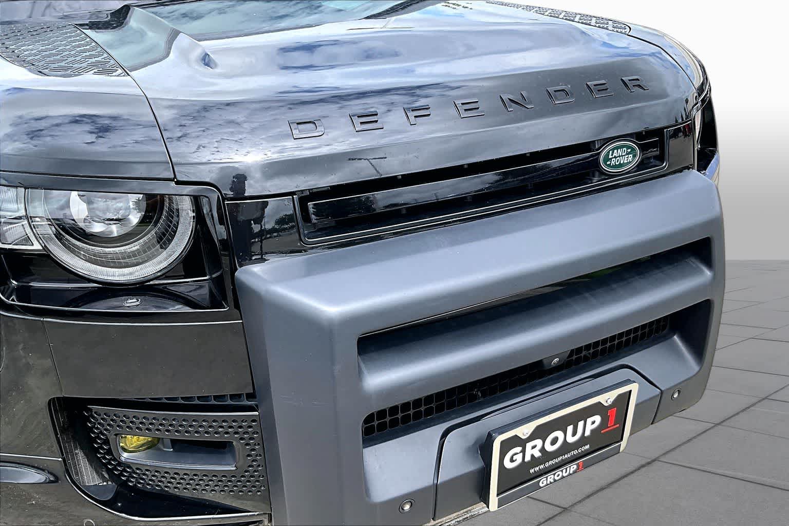 2022 Land Rover Defender X-Dynamic SE Santorini Black Metallic at AutoNation Chrysler Jeep Dodge Ram Spring