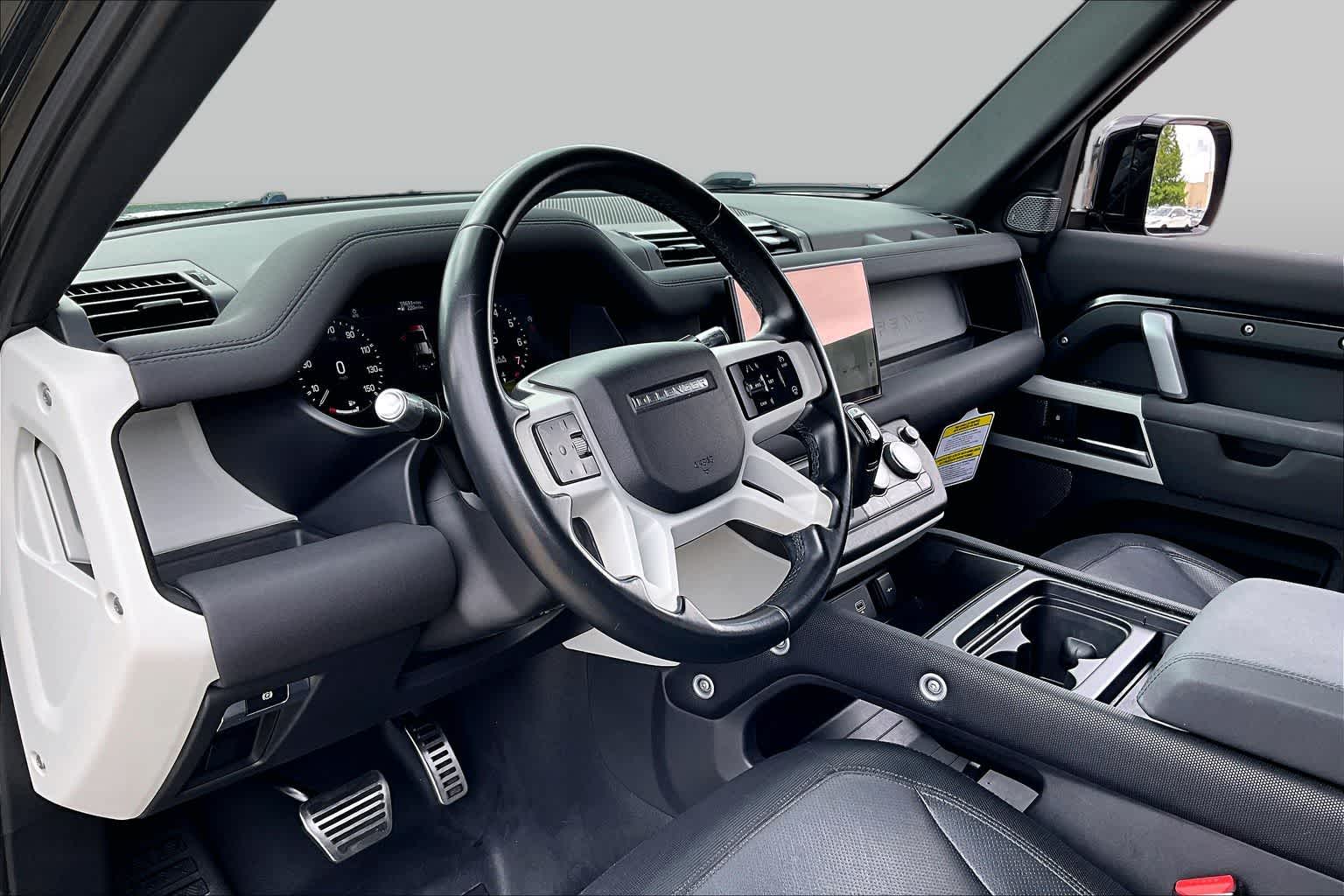 2022 Land Rover Defender X-Dynamic SE Santorini Black Metallic at AutoNation Chrysler Jeep Dodge Ram Spring