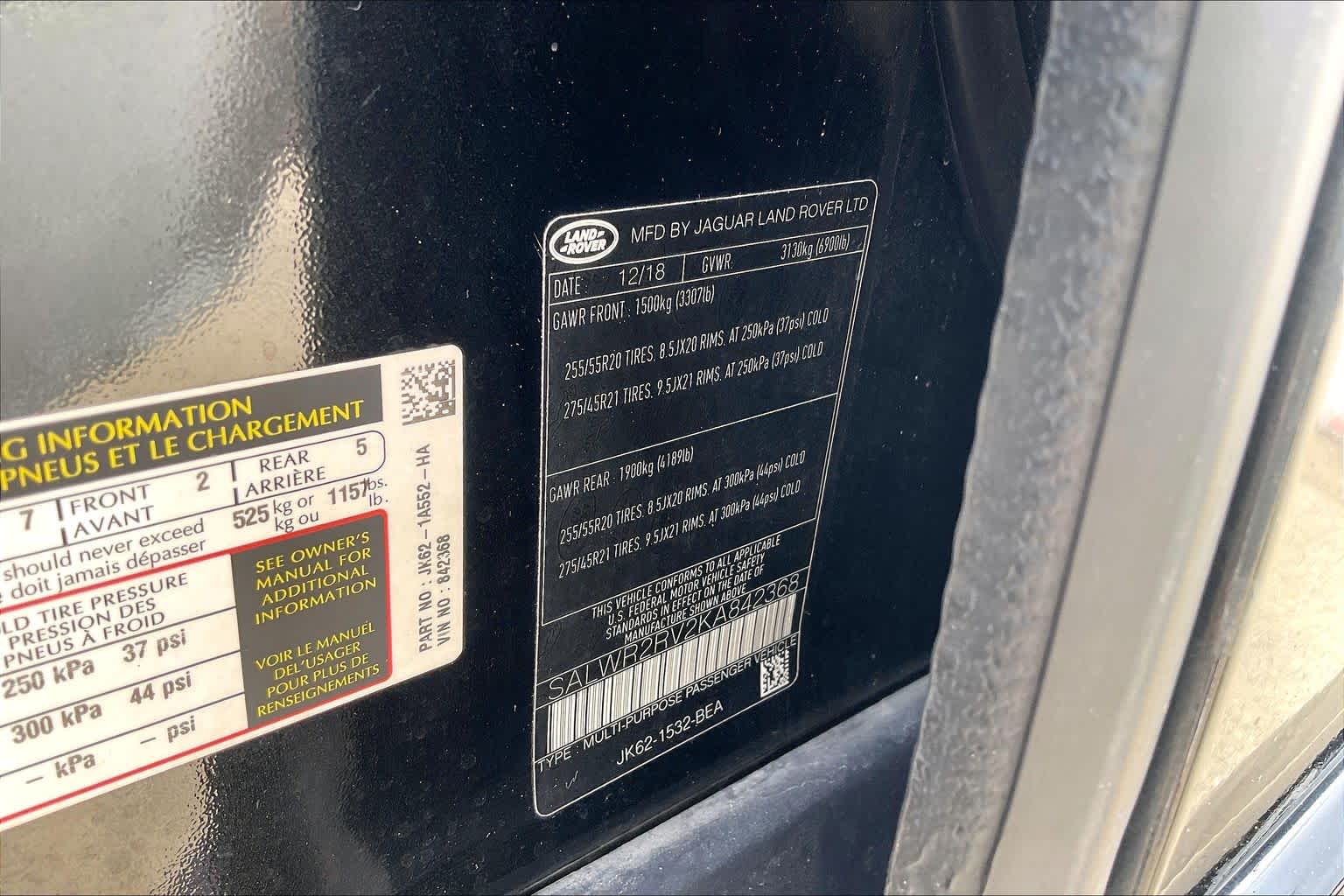 2019 Land Rover Range Rover Sport HSE Mescalitio Black Metallic at Group 1 GMC Buick South
