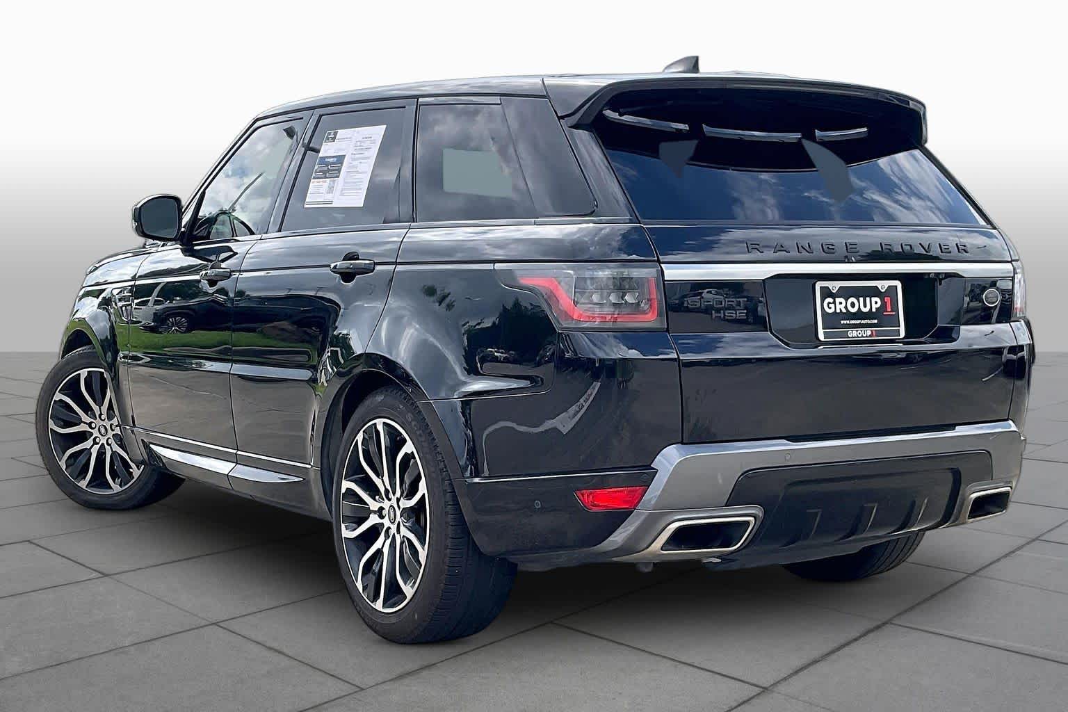 2019 Land Rover Range Rover Sport HSE Mescalitio Black Metallic at Group 1 GMC Buick South
