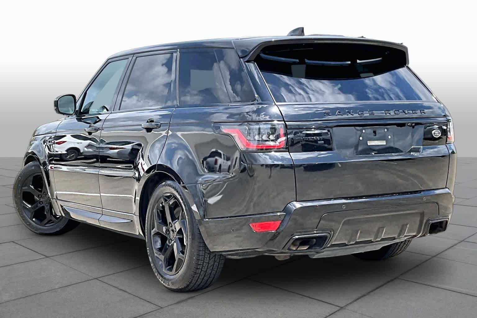 2020 Land Rover Range Rover Sport HSE Santorini Black Metallic at Group 1 GMC Buick South