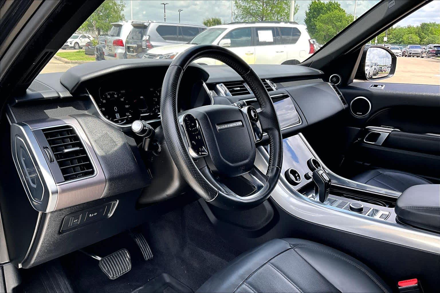 2020 Land Rover Range Rover Sport HSE Santorini Black Metallic at Group 1 GMC Buick South