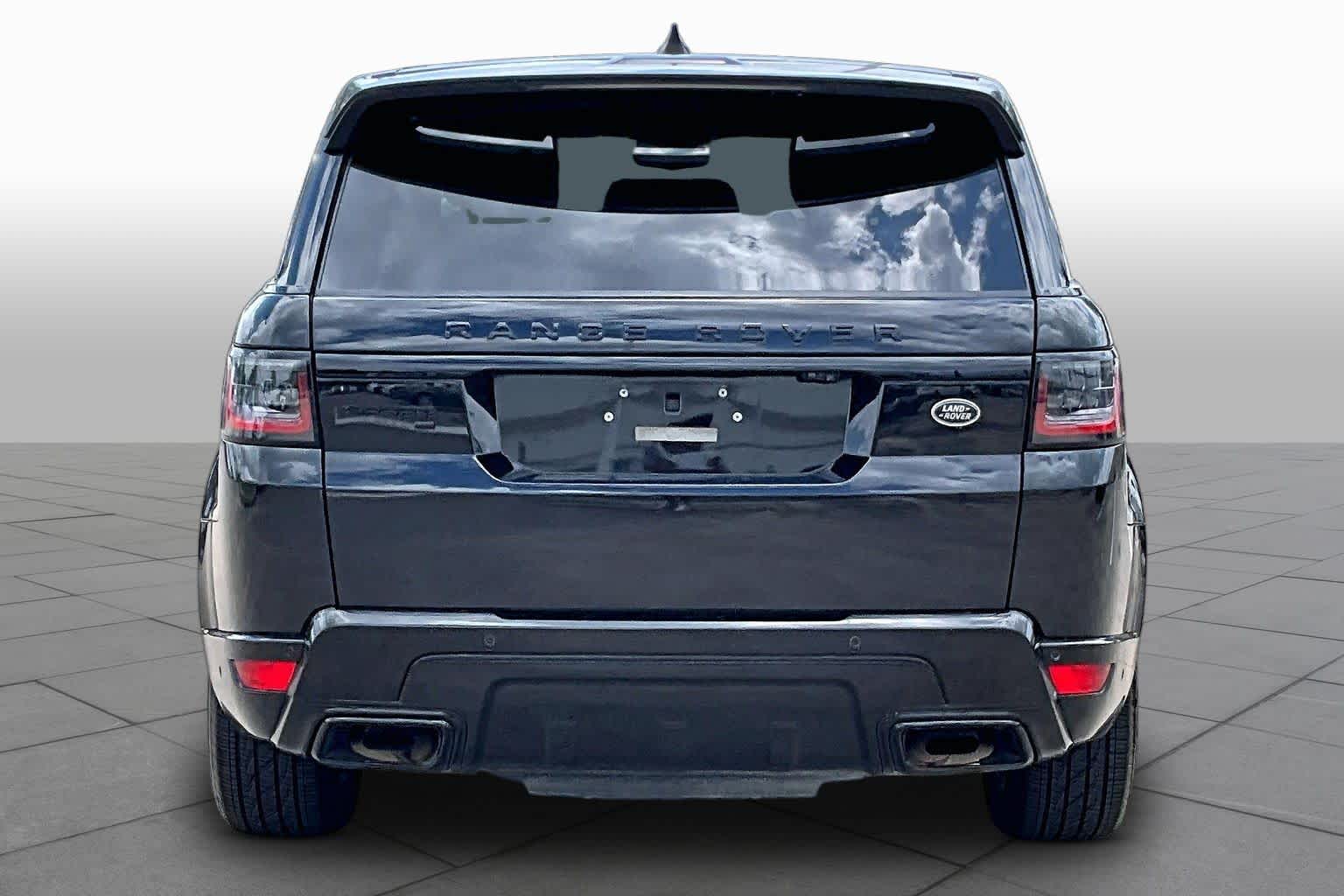 2020 Land Rover Range Rover Sport HSE Santorini Black Metallic at Group 1 GMC Buick South