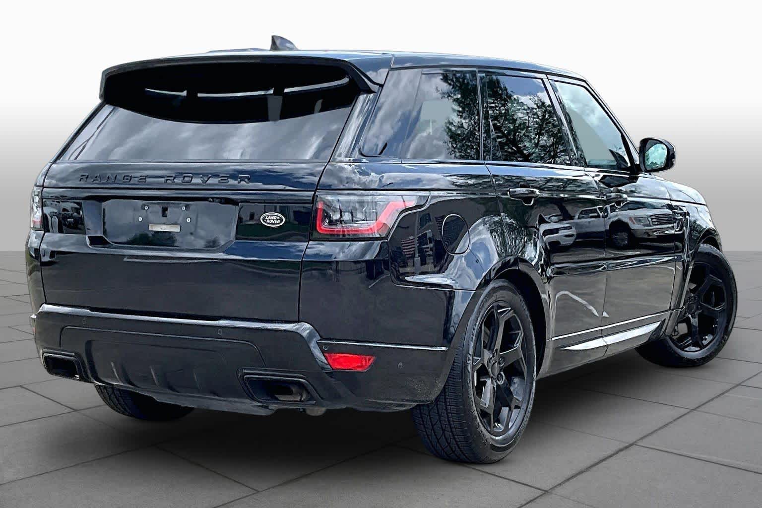 2020 Land Rover Range Rover Sport HSE Santorini Black Metallic at Group 1 GMC Buick South