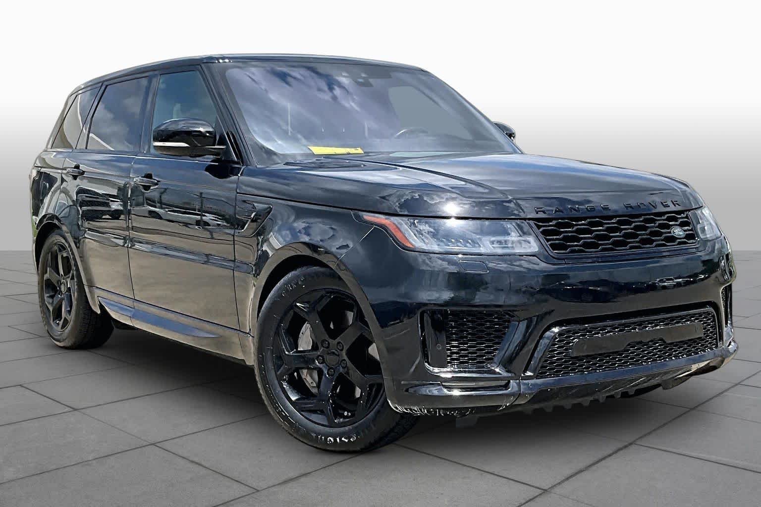 2020 Land Rover Range Rover Sport HSE Santorini Black Metallic at Group 1 GMC Buick South