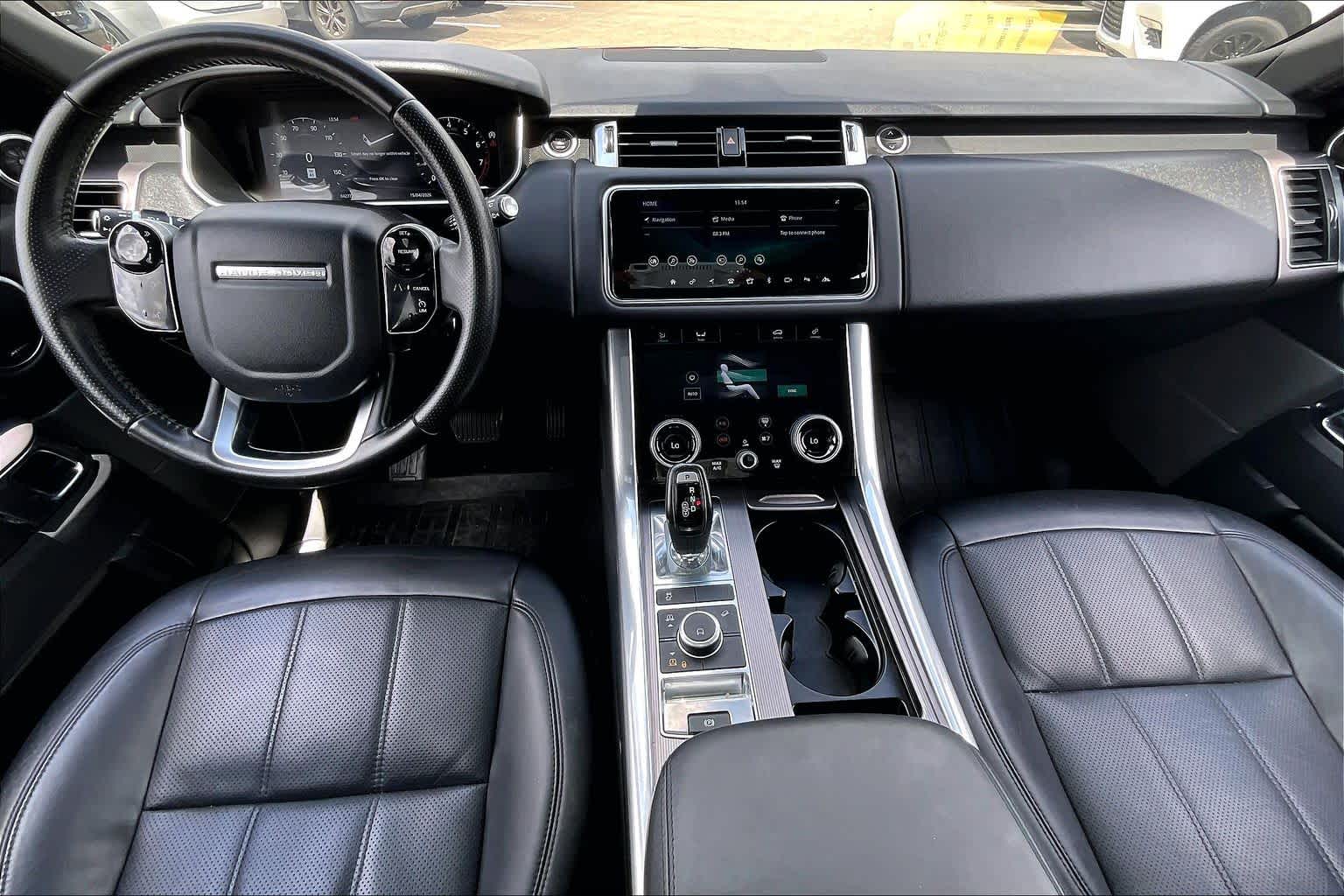2020 Land Rover Range Rover Sport HSE Santorini Black Metallic at Group 1 GMC Buick South