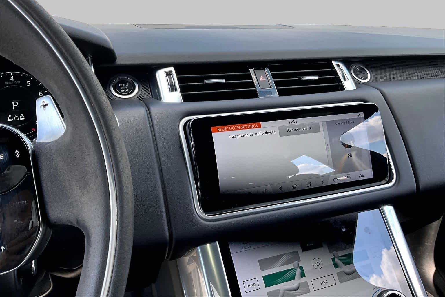 2021 Land Rover Range Rover Sport HST Fuji White at Sterling McCall Nissan