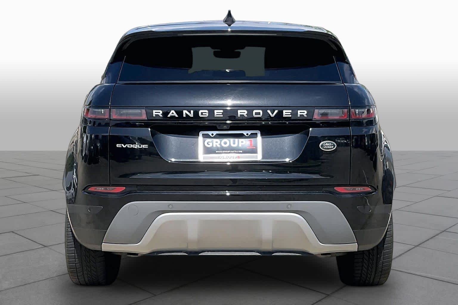 2023 Land Rover Range Rover Evoque SE Santorini Black Metallic at HGreg Houston