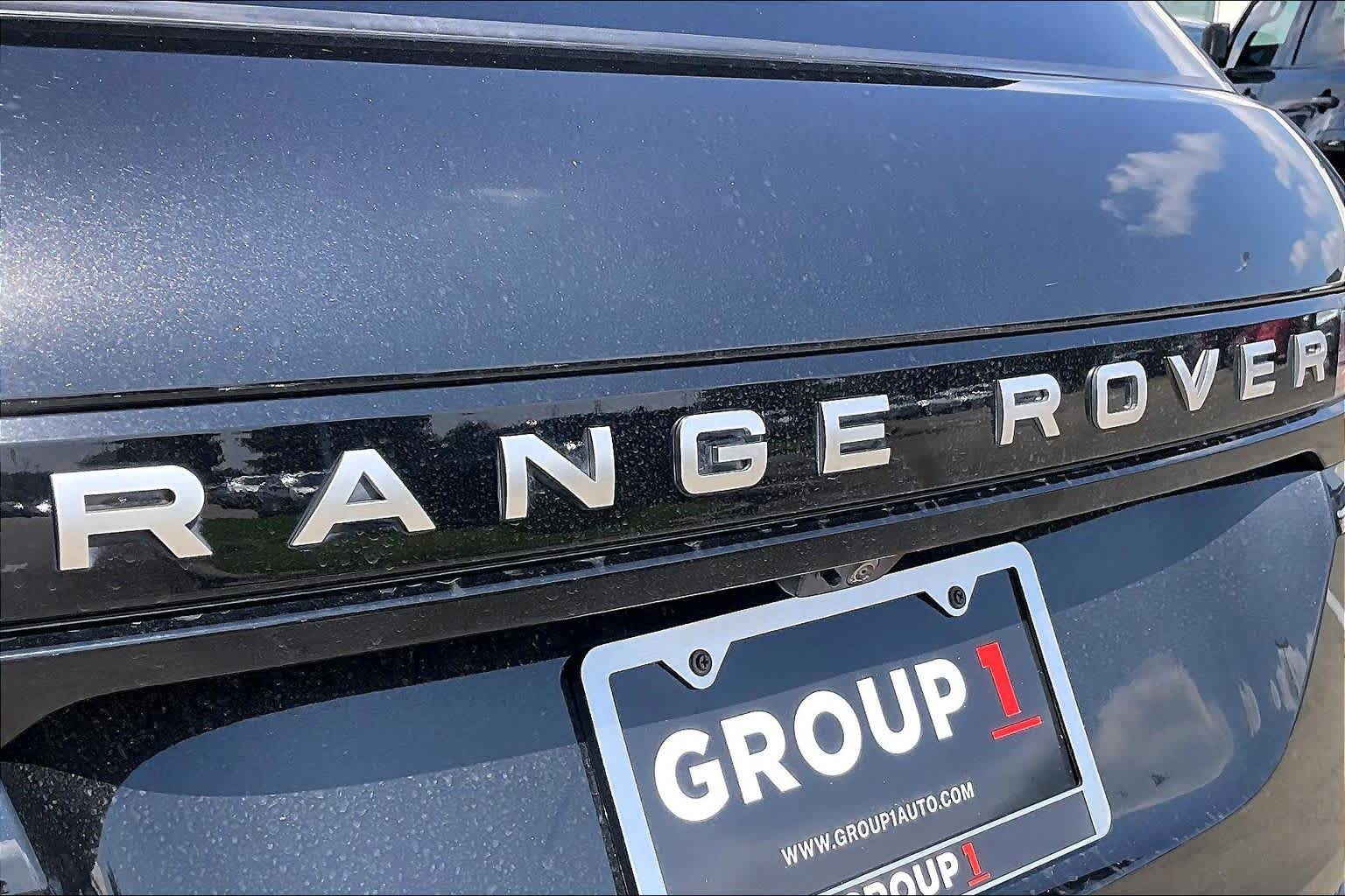 2023 Land Rover Range Rover Evoque SE Santorini Black Metallic at HGreg Houston