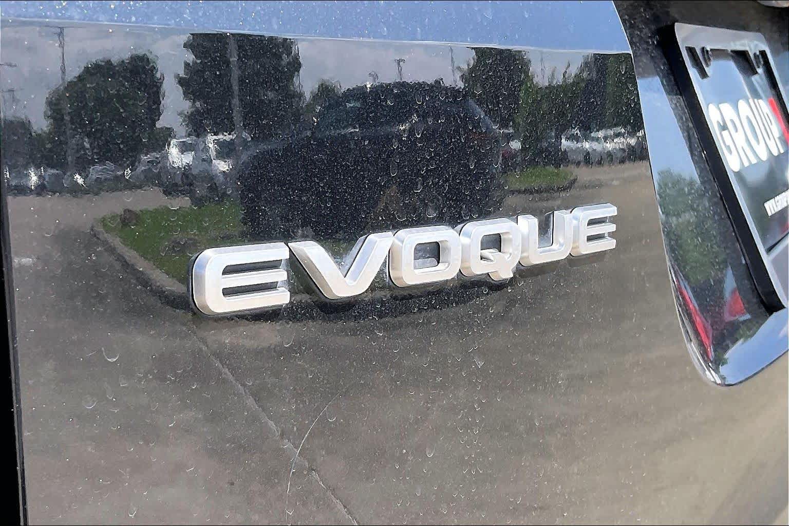 2023 Land Rover Range Rover Evoque SE Santorini Black Metallic at HGreg Houston