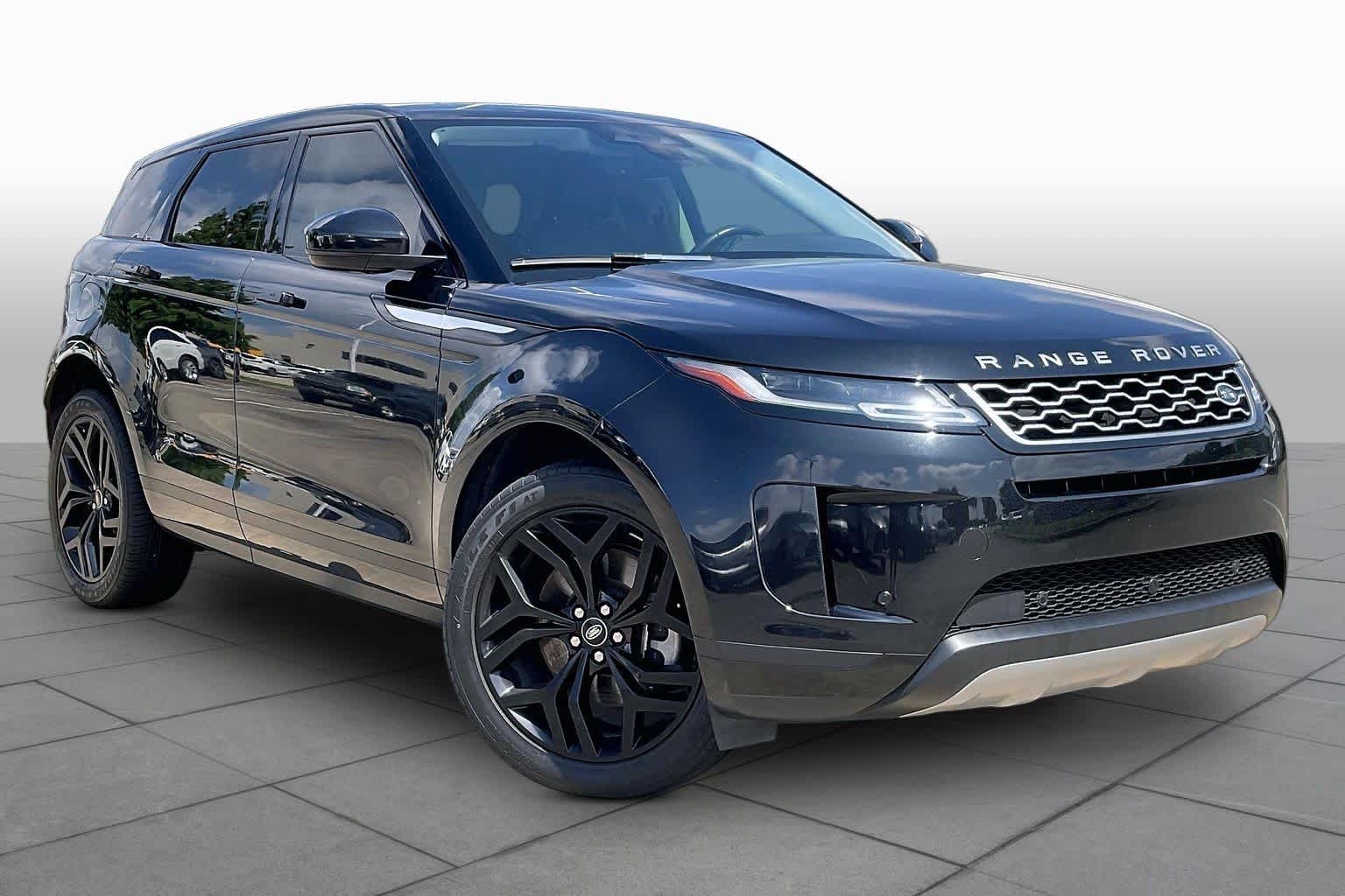2023 Land Rover Range Rover Evoque SE Santorini Black Metallic at HGreg Houston
