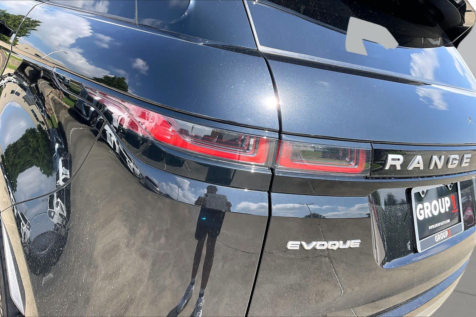 2023 Land Rover Range Rover Evoque SE Santorini Black Metallic at HGreg Houston