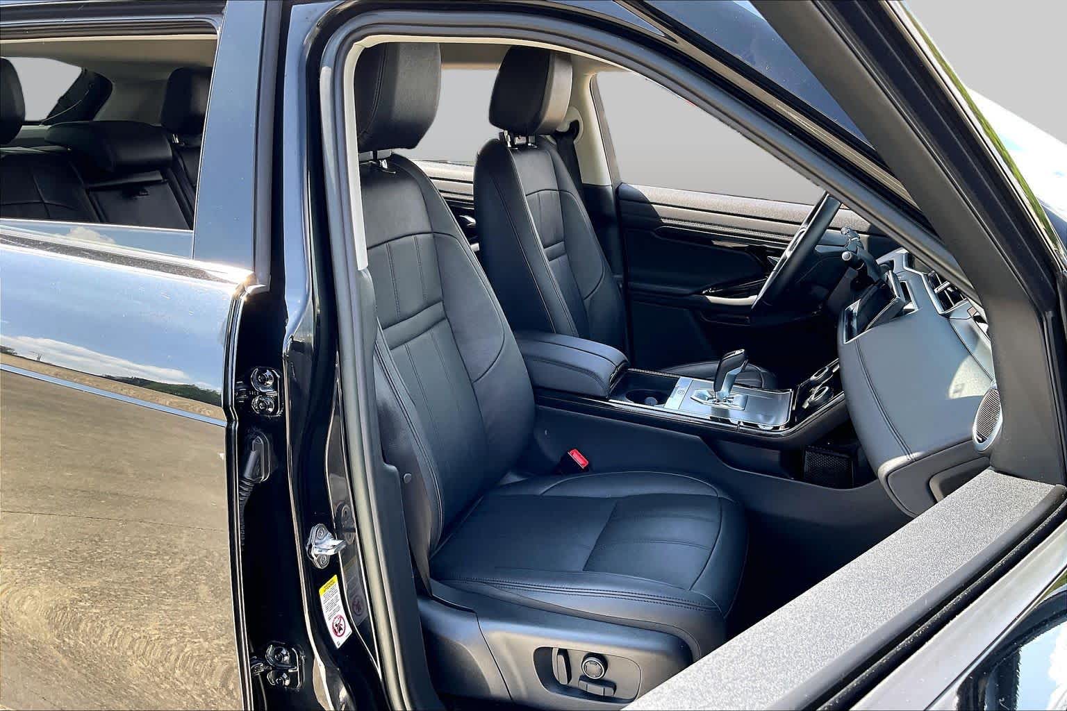 2023 Land Rover Range Rover Evoque SE Santorini Black Metallic at HGreg Houston
