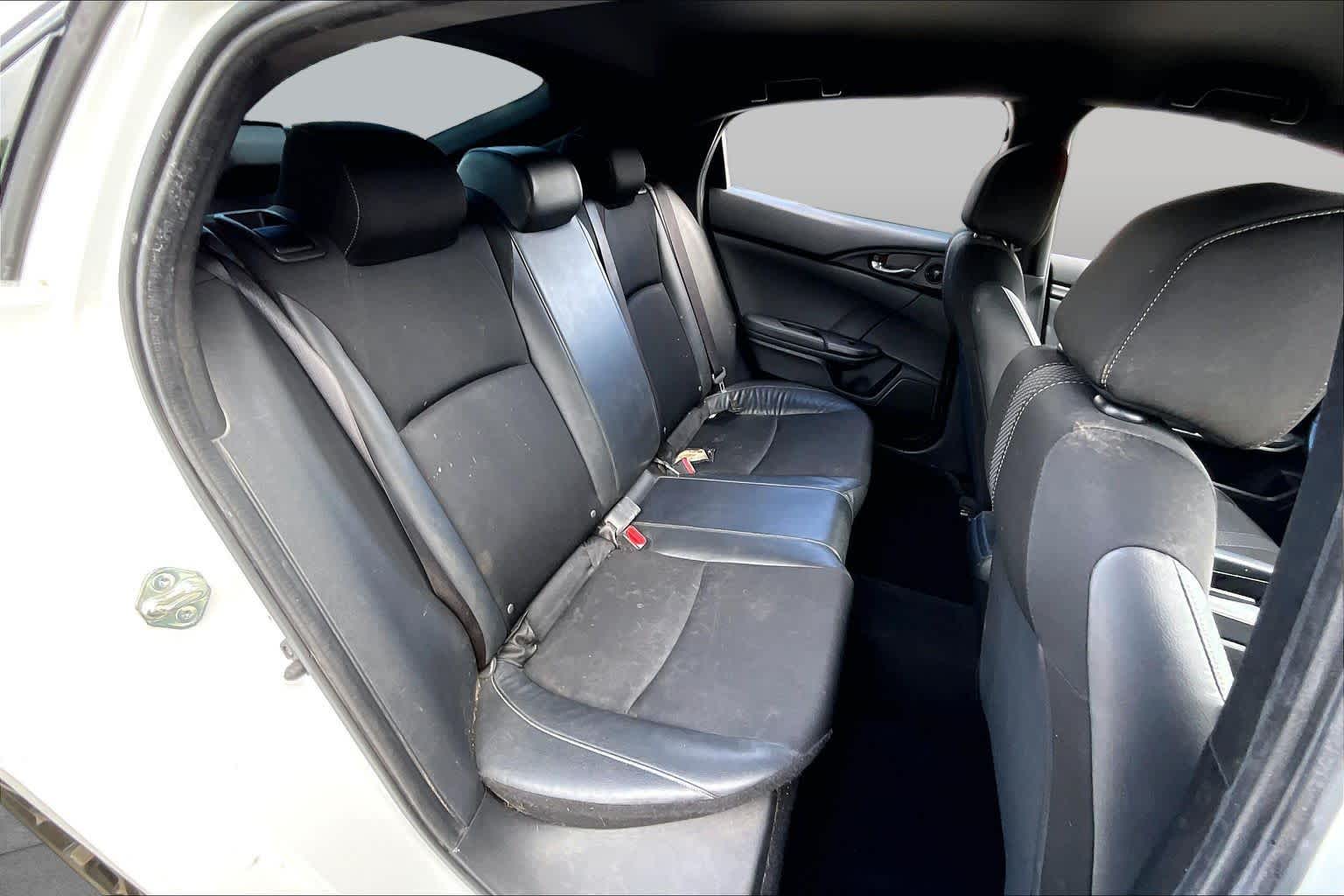 2021 Honda Civic Hatchback Sport Platinum White Pearl at Group 1 Toyota Southwest