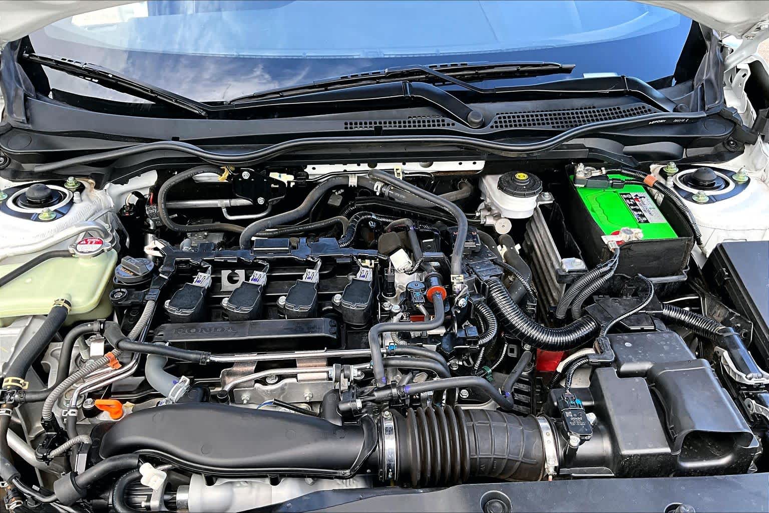 2021 Honda Civic Hatchback Sport Platinum White Pearl at Group 1 Toyota Southwest