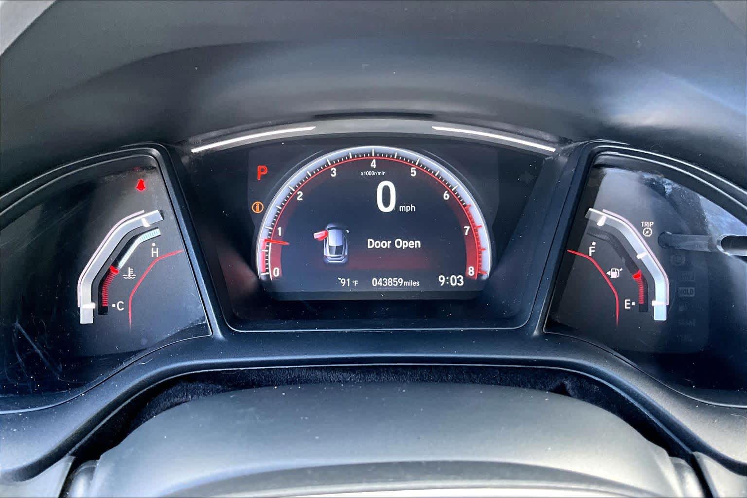 2021 Honda Civic Hatchback Sport Platinum White Pearl at Group 1 Toyota Southwest