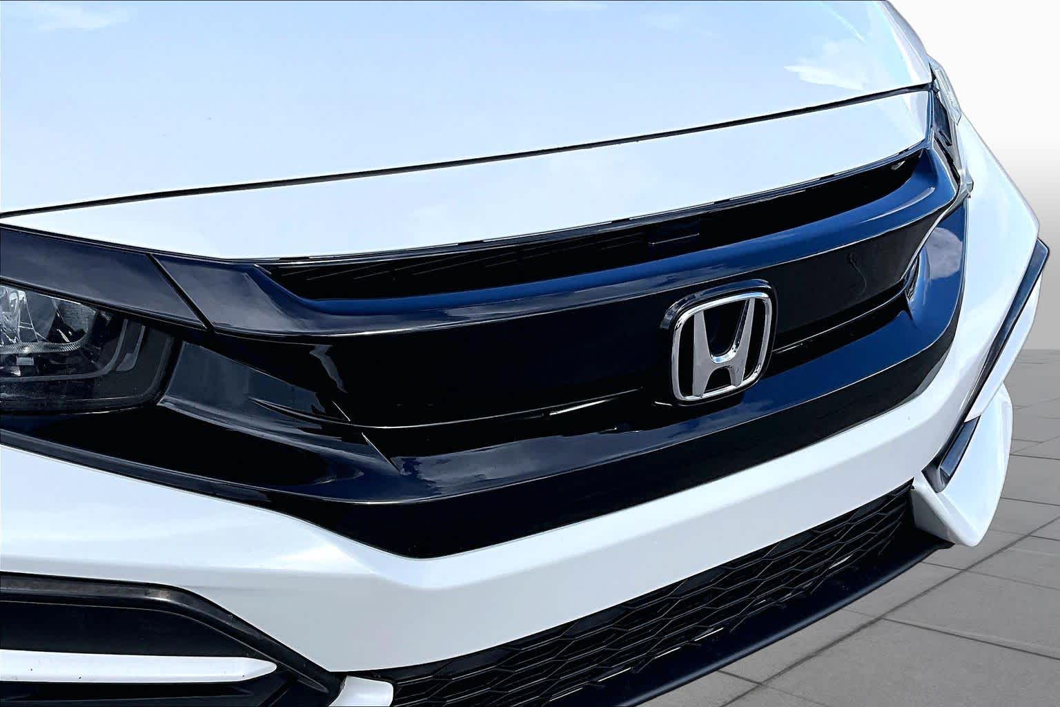 2021 Honda Civic Hatchback Sport Platinum White Pearl at Group 1 Toyota Southwest
