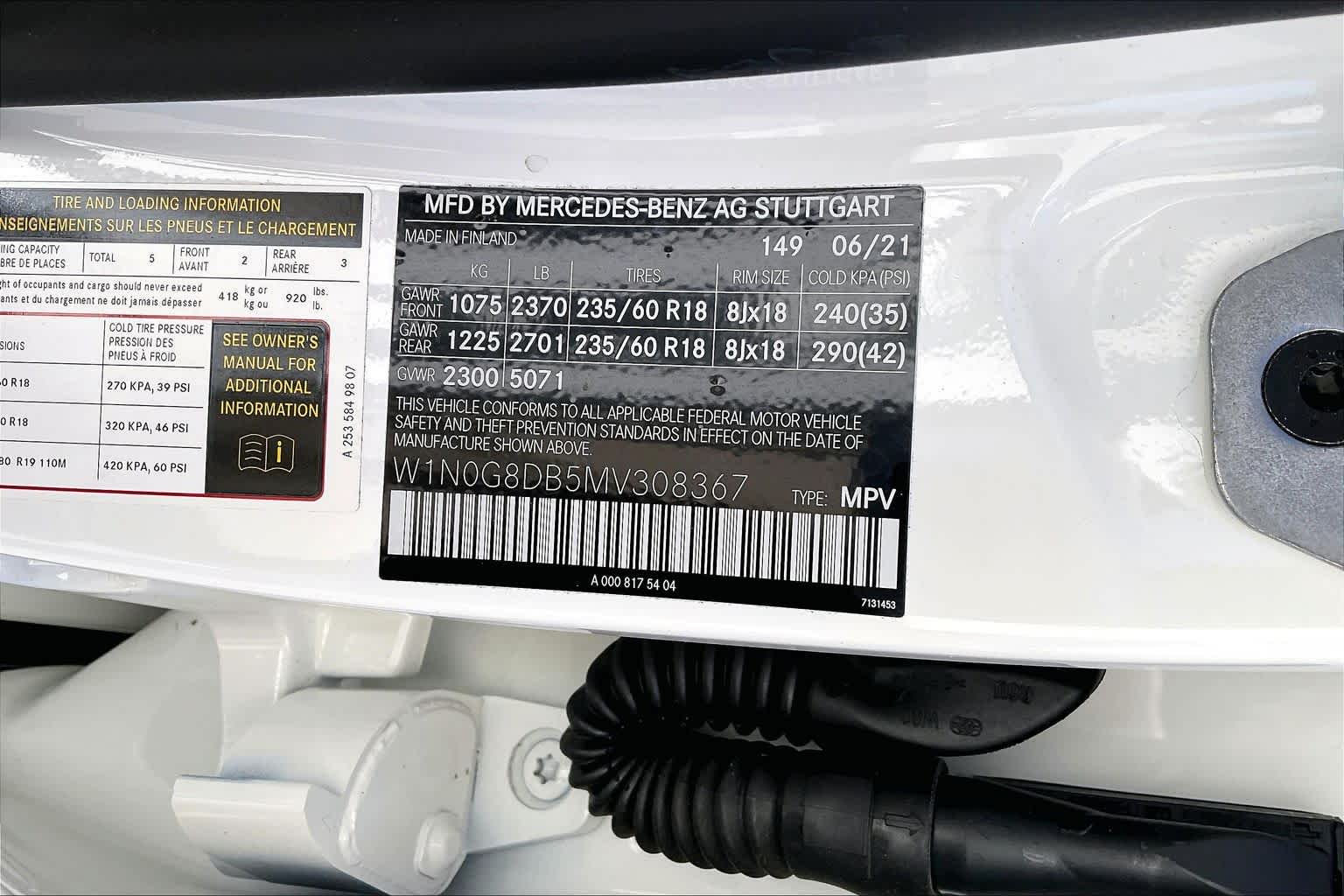 2021 Mercedes-Benz GLC GLC 300 Polar White at BMW of West Houston